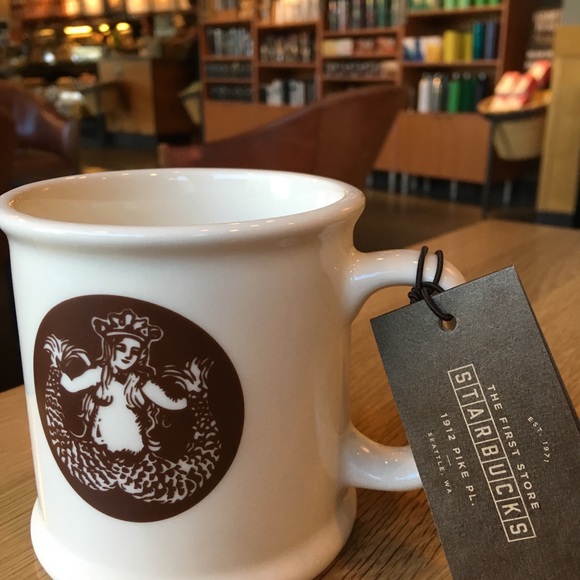 Starbucks The First Store Collection Mug NIB - Picture 4 of 4